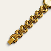 Load image into Gallery viewer, Vintage Longines Ladies Quartz Watch Gold-Tone Chunky Link Bracelet