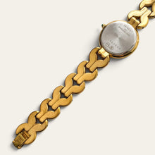 Load image into Gallery viewer, Vintage Longines Ladies Quartz Watch Gold-Tone Chunky Link Bracelet