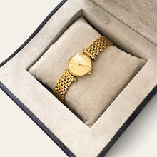 Load image into Gallery viewer, Vintage Longines La Grande Classique Gold Plated Quartz Box & Papers