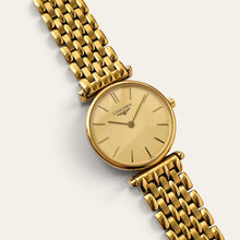Load image into Gallery viewer, Vintage Longines La Grande Classique Gold Plated Quartz Box & Papers