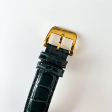 Load image into Gallery viewer, Gold-Plated Bruno Magli Diamond-Set Watch with Statement Dial