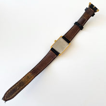 Load image into Gallery viewer, Ladies' Maurice Lacroix Tank Style Quartz Watch With Gold-Plated Case and Leather Strap