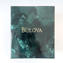 Load image into Gallery viewer, 1994 Ladies' Bulova Tank Style Quartz Watch With Gold-Plated Case and Leather Strap