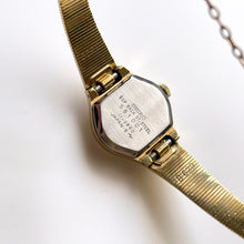 Load image into Gallery viewer, 1975 Gold-Tone Seiko Mechanical Watch with Mother of Pearl Dial