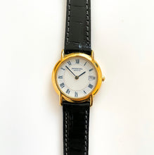 Load image into Gallery viewer, Ladies' Gold-Plated Raymond Weil Quartz Watch with Leather Strap