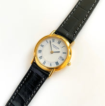 Load image into Gallery viewer, Ladies' Gold-Plated Raymond Weil Quartz Watch with Leather Strap