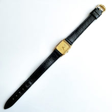 Load image into Gallery viewer, Ladies' Raymond Weil Tank Style Quartz Watch With Gold-Plated Case and Leather Strap