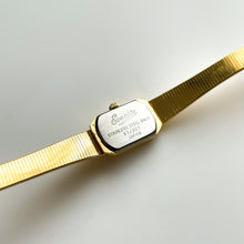 Load image into Gallery viewer, Tiny Ladies' Gold-Tone Everite Quartz Watch with Rectangular Dial