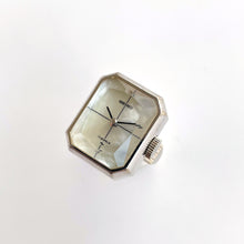 Load image into Gallery viewer, 1975 Ladies' Silver-Tone Seiko Mechanical Ring Watch