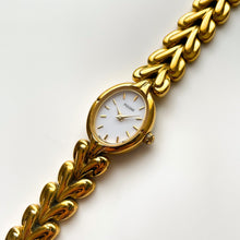 Load image into Gallery viewer, Ladies Pulsar Watch with Gold Tone Bracelet and White Dial