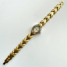 Load image into Gallery viewer, Gold-Plated Ladies' Marcel Drucker Collection Watch Set with Genuine Diamonds