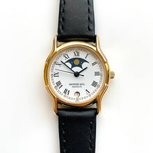 Load image into Gallery viewer, Rare Ladies' 90s Raymond Weil Moon Phase Quartz Watch