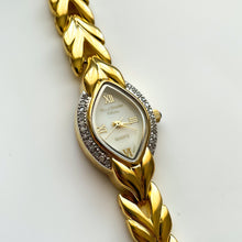 Load image into Gallery viewer, Gold-Plated Ladies' Marcel Drucker Collection Watch Set with Genuine Diamonds