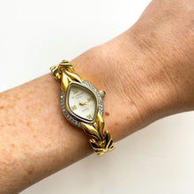 Load image into Gallery viewer, Gold-Plated Ladies' Marcel Drucker Collection Watch Set with Genuine Diamonds