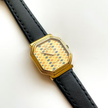 Load image into Gallery viewer, Ladies' 80s Raymond Weil Quartz Watch With Octagon Dial and Leather Strap