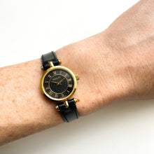 Load image into Gallery viewer, Vintage 1990 Ladies' Gucci Stack Watch with Black Dial