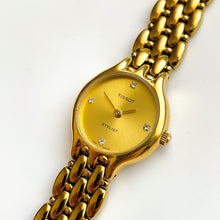 Load image into Gallery viewer, Ladies' Vintage Gold-Plated Tissot 1853 Quartz Watch