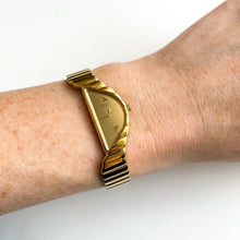 Load image into Gallery viewer, Thin Gold-Tone 1990 Ladies' Seiko Quartz Watch with Asymmetrical Dial