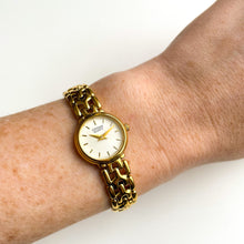 Load image into Gallery viewer, Vintage Gold-Tone Ladies' Citizen Quartz Watch with Thin Bracelet