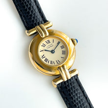 Load image into Gallery viewer, Cartier Must Colisée Vermeil - Gold-Plated Silver 925 with Beige Dial