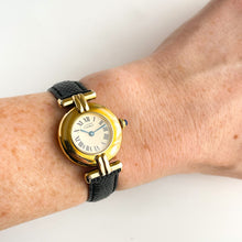 Load image into Gallery viewer, Cartier Must Colisée Vermeil - Gold-Plated Silver 925 with Beige Dial