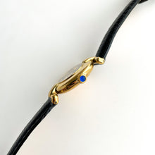 Load image into Gallery viewer, Cartier Must Colisée Vermeil - Gold-Plated Silver 925 with Black Dial