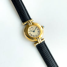 Load image into Gallery viewer, Cartier Must Colisée Vermeil - Gold-Plated Silver 925 with Beige Dial