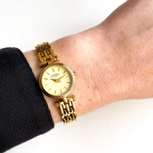 Load image into Gallery viewer, Petite Ladies' Rotary Quartz Watch With Gold-Plated Bracelet and Round Dial