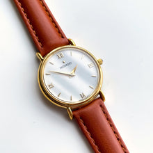Load image into Gallery viewer, Ladies' Movado Quartz Watch With Brown Leather Strap