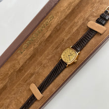 Load image into Gallery viewer, Vintage Ladies' Gold-Plated Longines Quartz Watch - All Original and Boxed