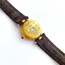 Load image into Gallery viewer, Cartier Must Vendome Vermeil - Gold-Plated Silver 925 with Beige Dial - With box and Papers