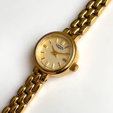 Load image into Gallery viewer, Petite Ladies' Rotary Balmoral Quartz Watch With Gold-Plated Bracelet and Round Dial