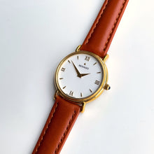 Load image into Gallery viewer, Ladies' Movado Quartz Watch With Brown Leather Strap