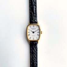 Load image into Gallery viewer, Ladies' 80s Raymond Weil Quartz Watch With White Dial and Leather Strap