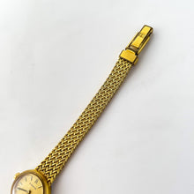 Load image into Gallery viewer, Vintage Ladies' Gold-Plated Tissot Quartz Watch With Integrated Bracelet