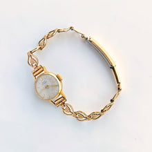 Load image into Gallery viewer, Tiny 1960s Ladies' Girard-Perregaux Mechanical Watch with Gold-Plated Bracelet