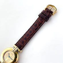 Load image into Gallery viewer, Cartier Must Colisée Vermeil - Gold-Plated Silver 925 with Gold Dial - Boxed