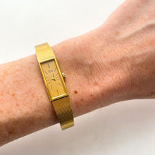 Load image into Gallery viewer, 1990s Ladies' Gold-Plated Seiko Quartz Watch with Rectangular Dial