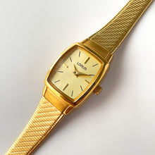 Load image into Gallery viewer, Ladies' Gold-Tone Lorus Quartz Watch with Integrated Bracelet