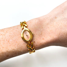 Load image into Gallery viewer, Ladies Pulsar Watch with Gold Tone Bracelet and Oval Dial