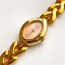 Load image into Gallery viewer, Ladies Pulsar Watch with Gold Tone Bracelet and Oval Dial