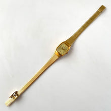 Load image into Gallery viewer, Ladies' Gold-Tone Lorus Quartz Watch with Integrated Bracelet