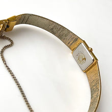 Load image into Gallery viewer, Ladies' 1999 Seiko Tank Quartz Watch With Gold-Plated Case