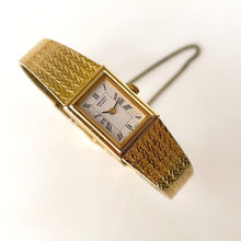 Load image into Gallery viewer, Ladies' 1999 Seiko Tank Quartz Watch With Gold-Plated Case