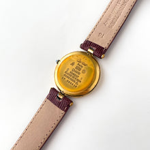 Load image into Gallery viewer, Vintage Cartier Must Vendôme Vermeil Large Quartz Watch - Gold-Plated Silver 925 with Burgundy Dial - Boxed