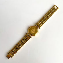 Load image into Gallery viewer, Vintage Ladies' Octagonal Gold-Plated Raymond Weil Quartz Watch with Diamonds