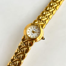 Load image into Gallery viewer, Ladies' Sekonda Quartz Watch With Gold-Plated Bracelet and White Round Dial