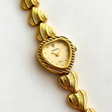 Load image into Gallery viewer, Ladies' Sekonda Gold-Plated Quartz Watch with Heart Shaped Dial