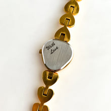 Load image into Gallery viewer, Ladies' Sekonda Gold-Plated Quartz Watch with Heart Shaped Dial