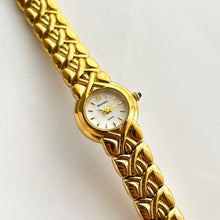 Load image into Gallery viewer, Ladies' Sekonda Quartz Watch With Gold-Plated Bracelet and White Round Dial